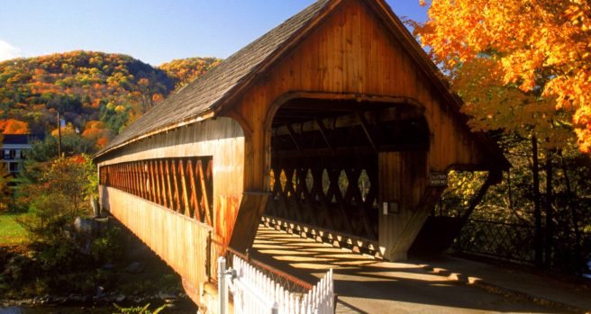 Covered-Bridge-Woodstock-Vermont Covered-Bridge-Woodstock-Vermont