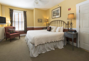 Photo of a Norwich Inn Guest Room in Vermont. Visit us this Winter!
