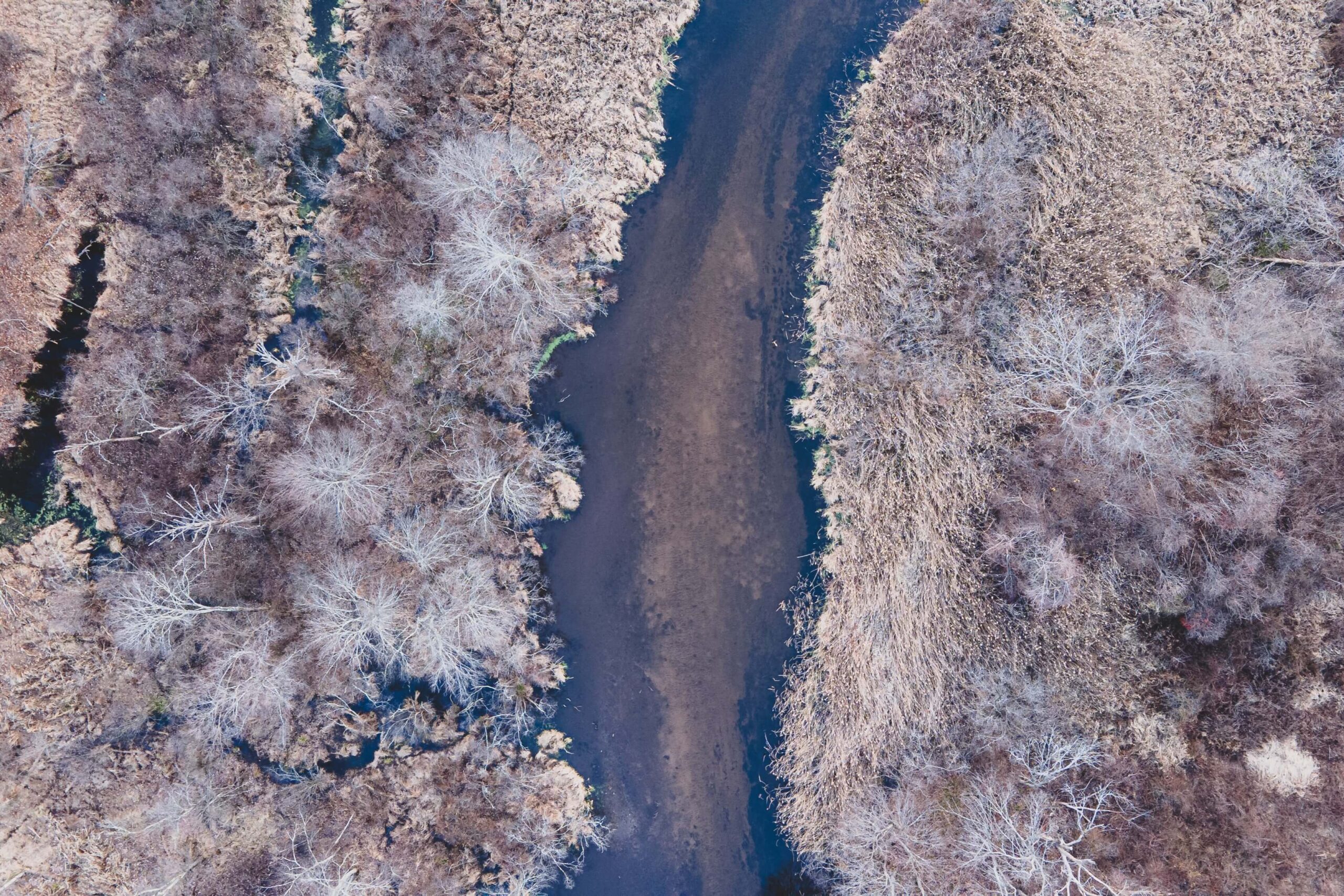 The Connecticut River viewed from above.